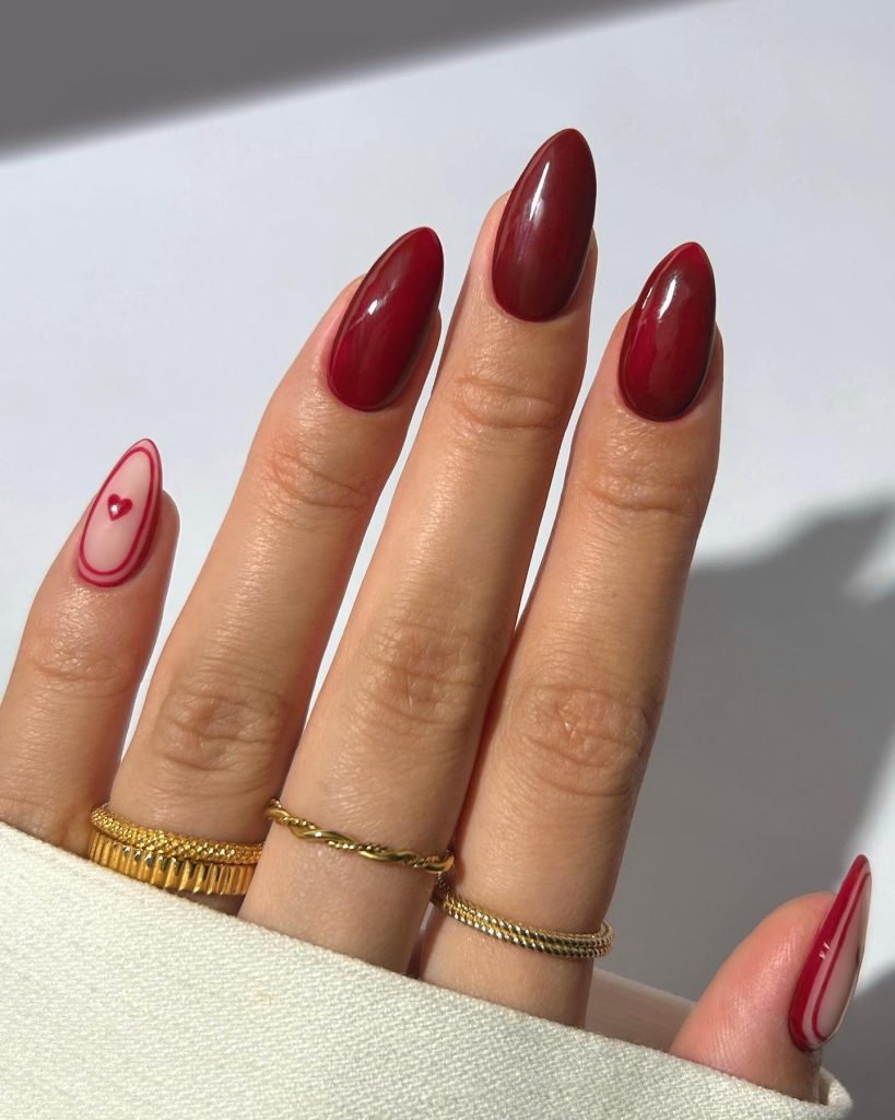 00001 Dark Classy Nails