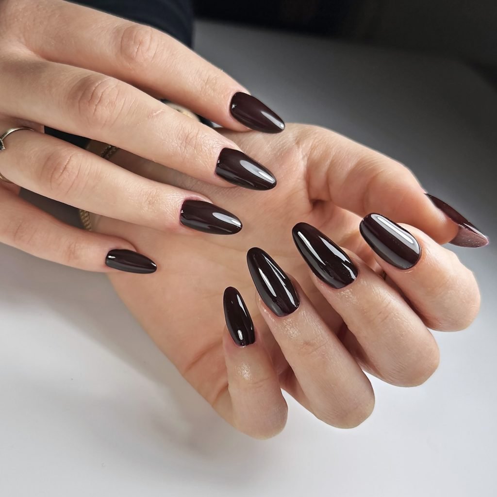00011 Dark Classy Nails
