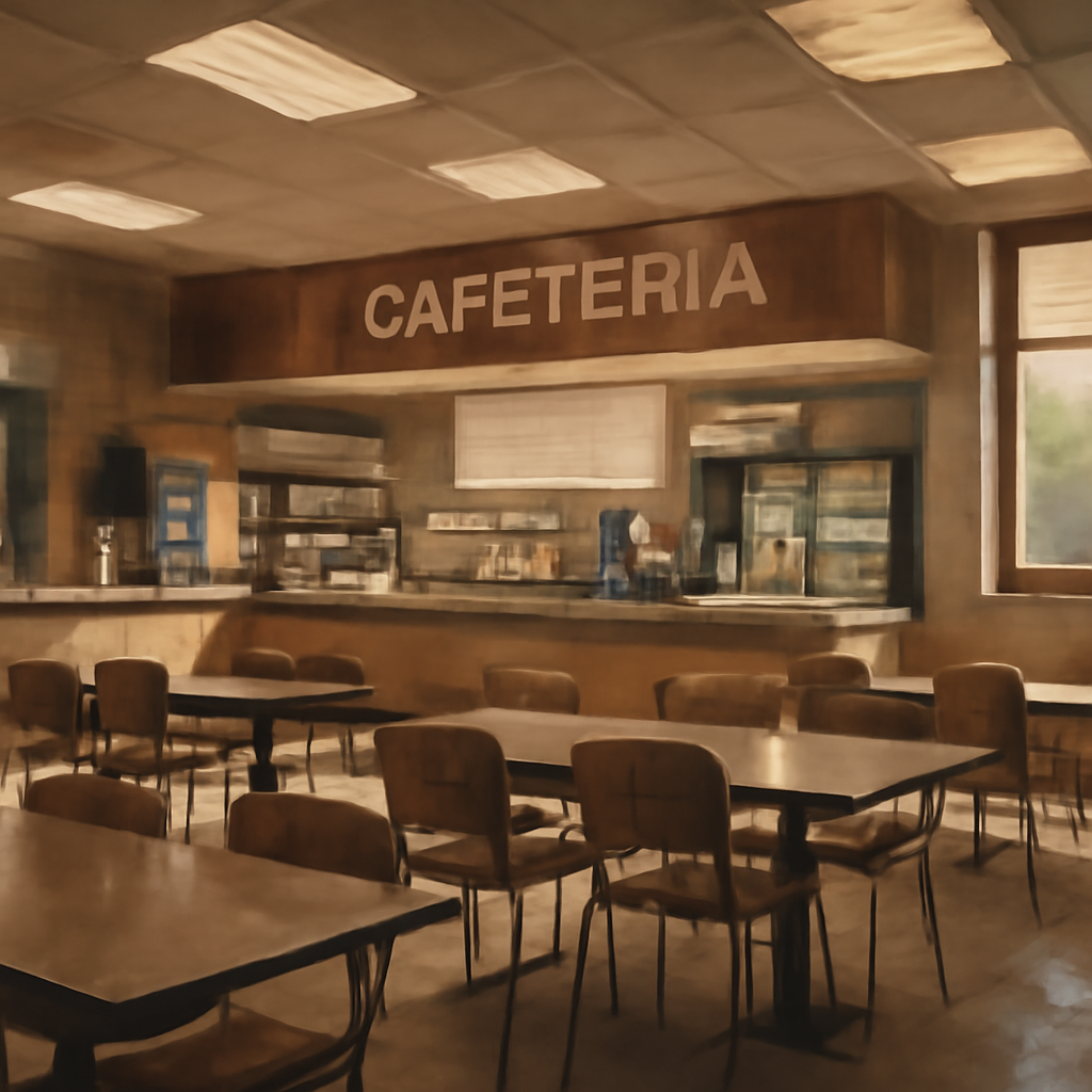 Cafeteria illustration
