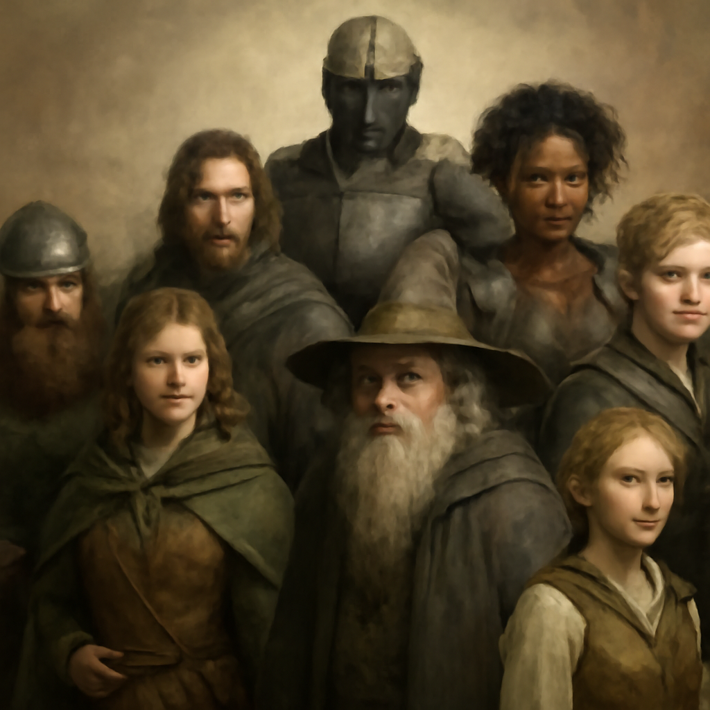 Character Array illustration