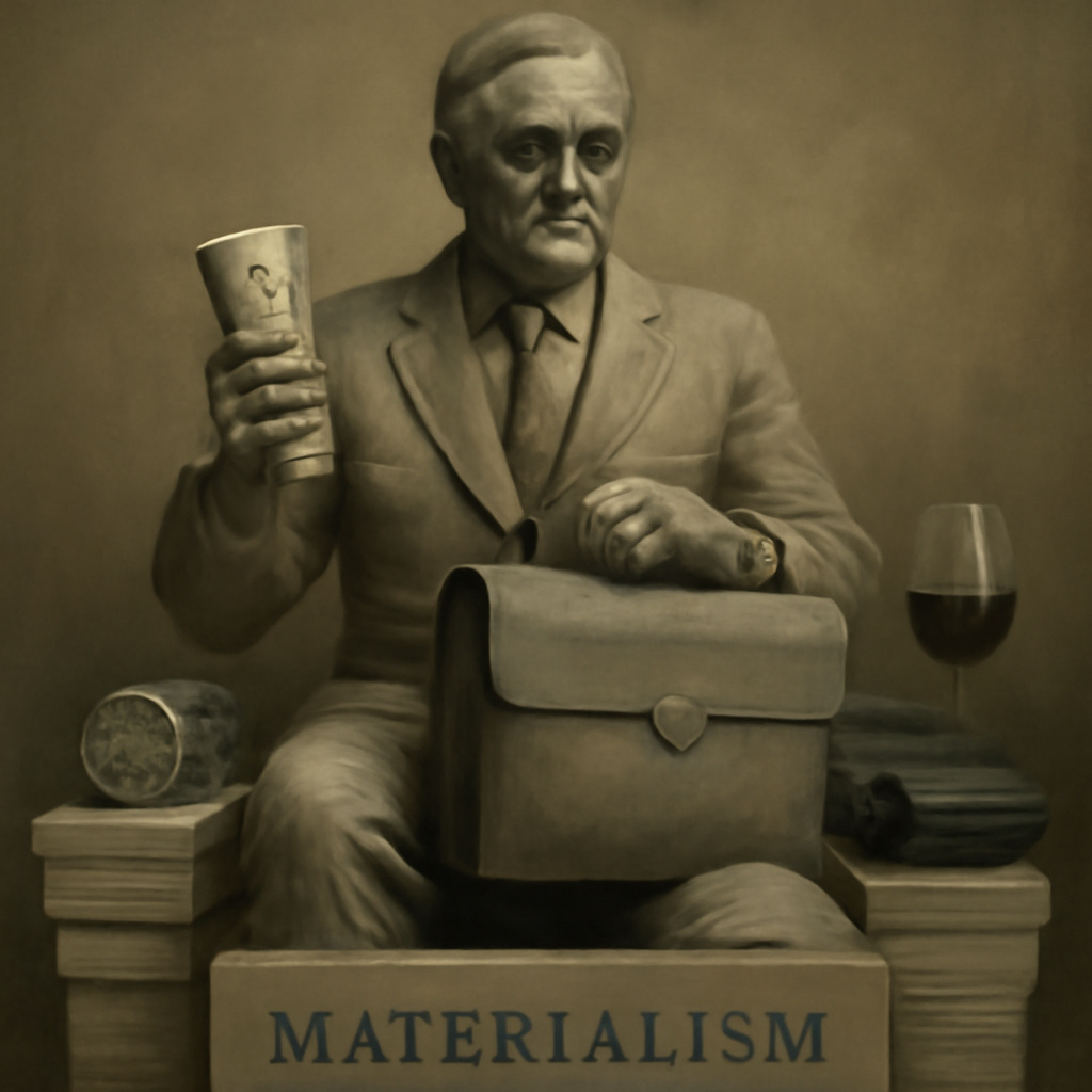 Materialism illustration