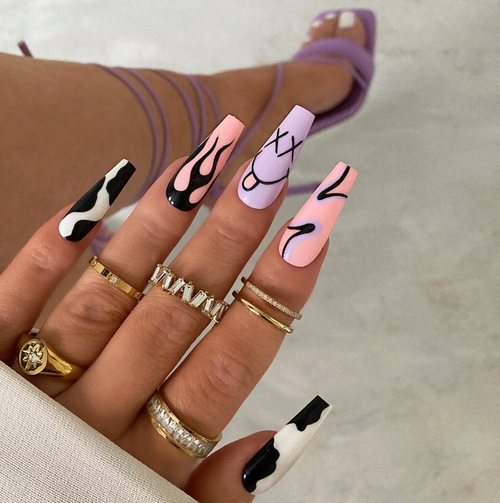 00002 Coffin Birthday Nails