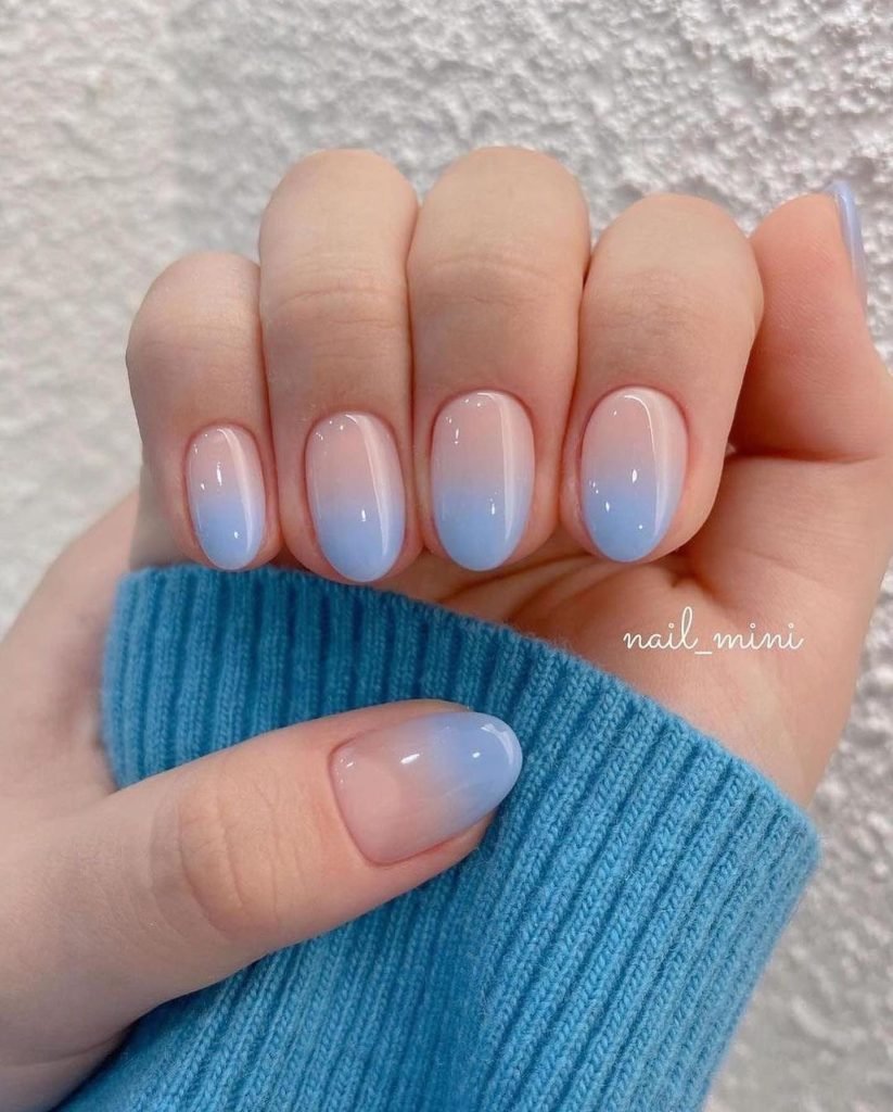 00005 French Ombre Nails