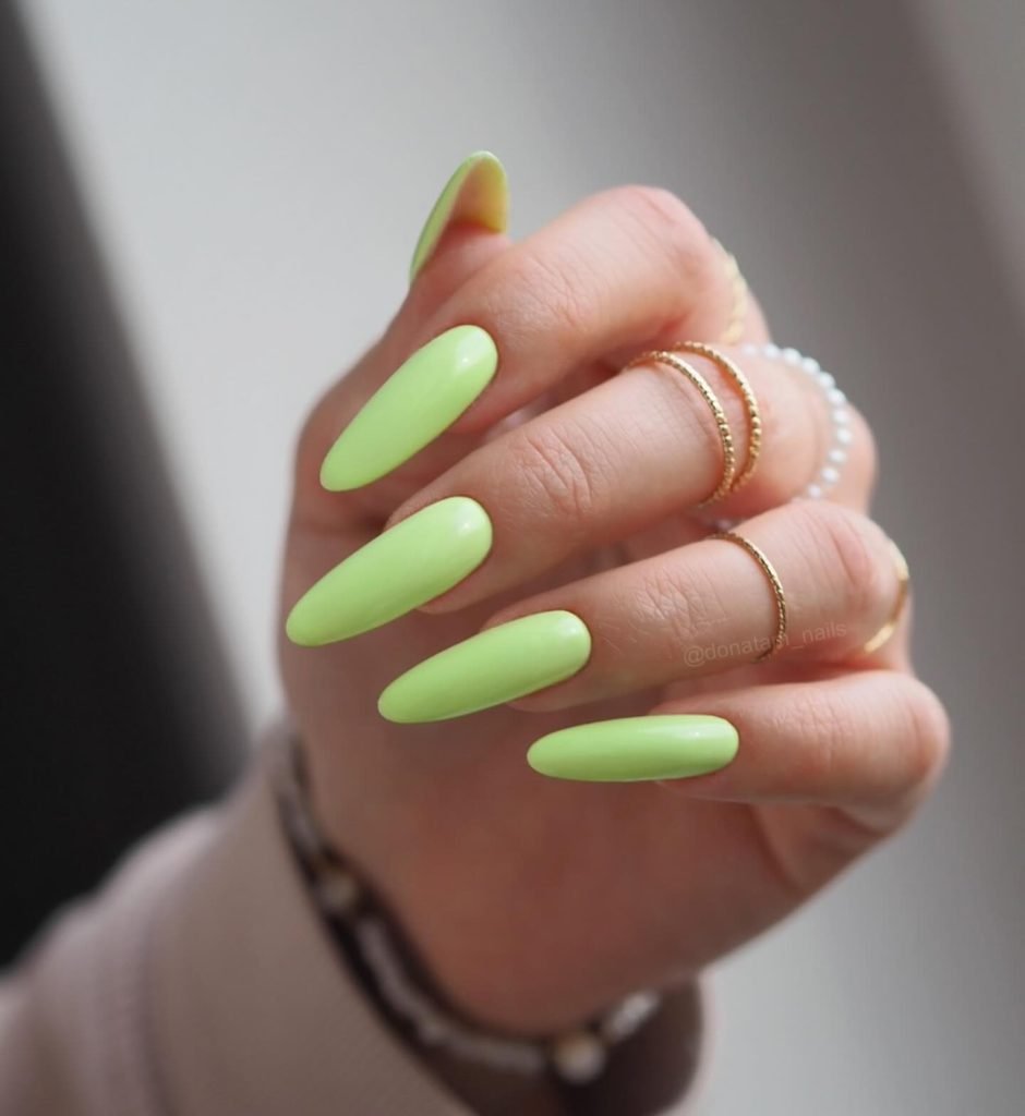 00008 Simple one color nails