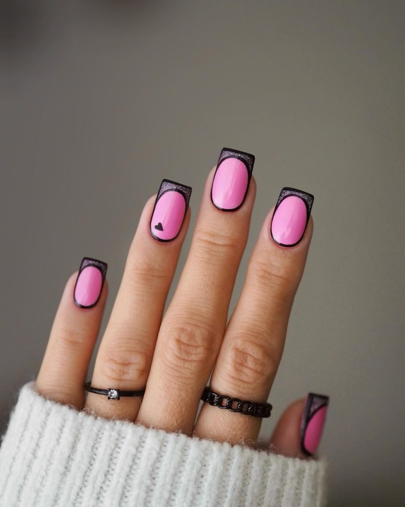 00010 Pink Birthday Nails