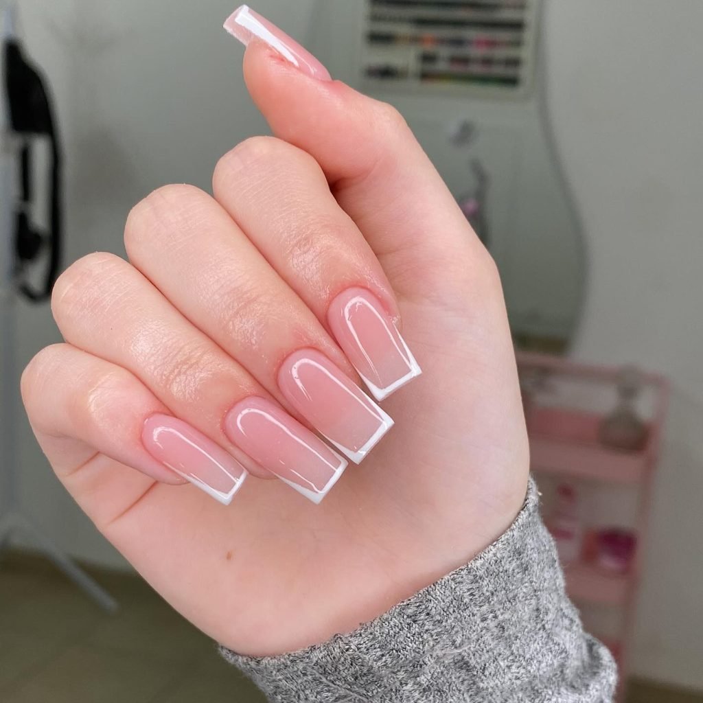 00014 Pink French Nails