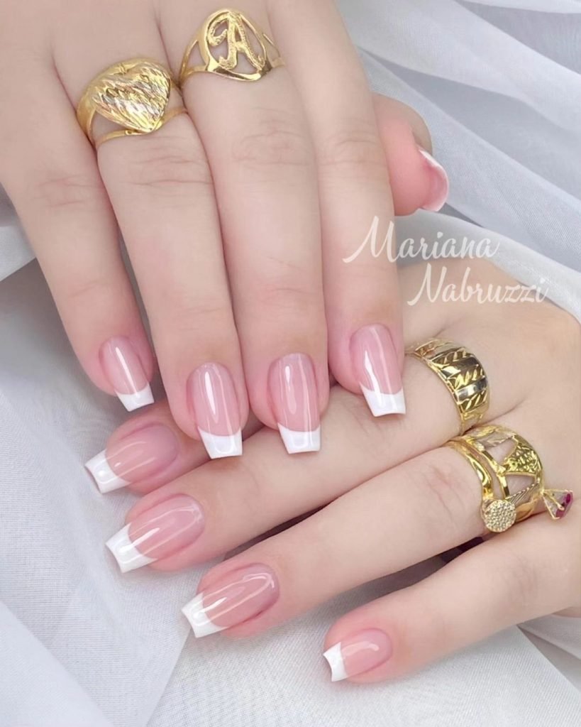 00015 Pink French Nails