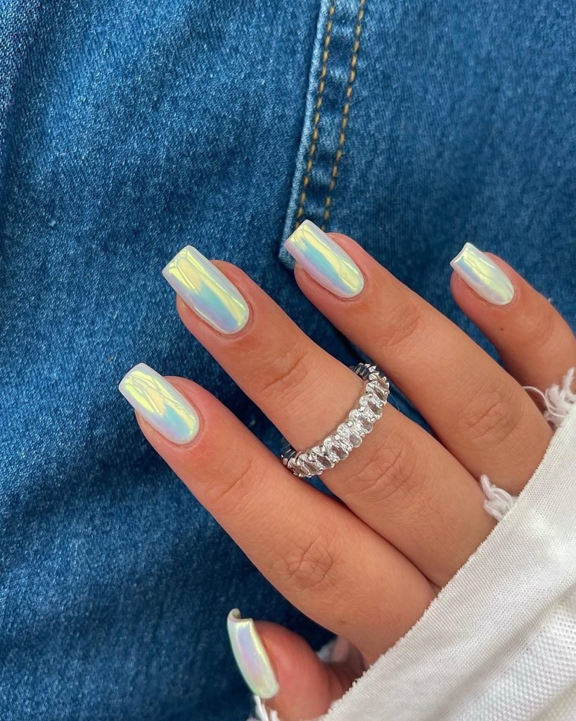 00015 Simple one color nails