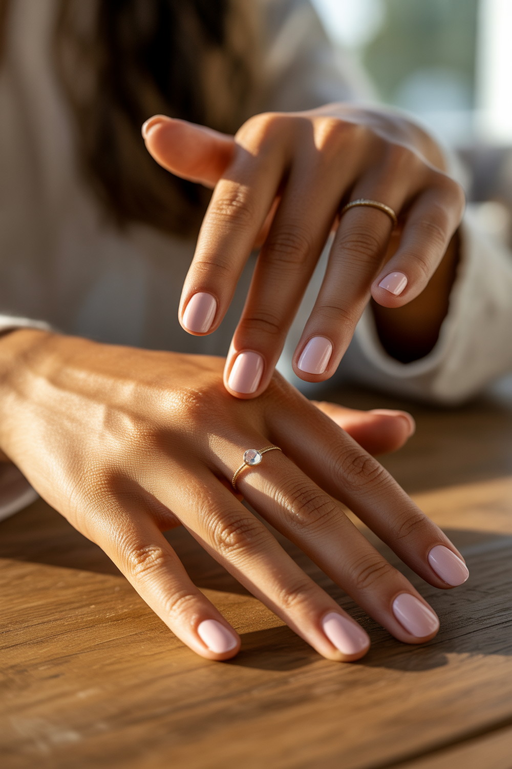 Subtle Sparkle with Single Crystal Accent