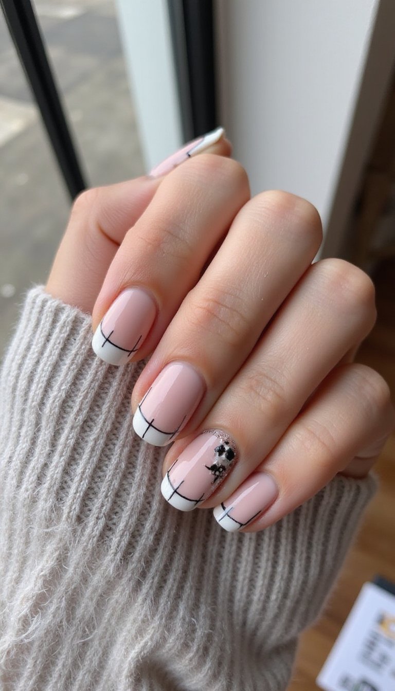 Negative Space Checkerboard For Minimalist Fans