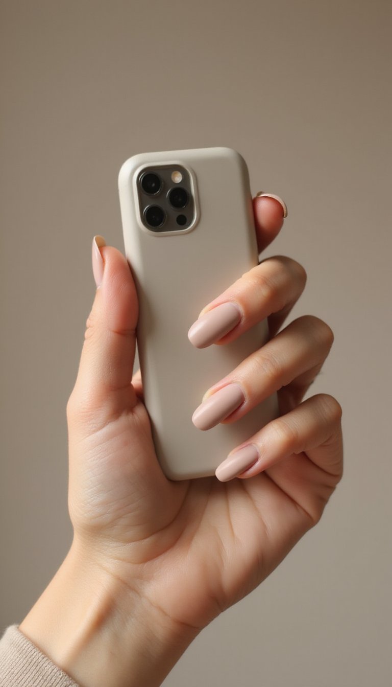 Barely-There Nude With Matte Negative Space