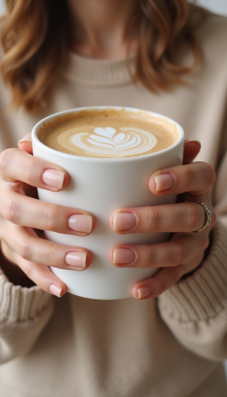 Classic Neutral Ombre Dip Powder Nails