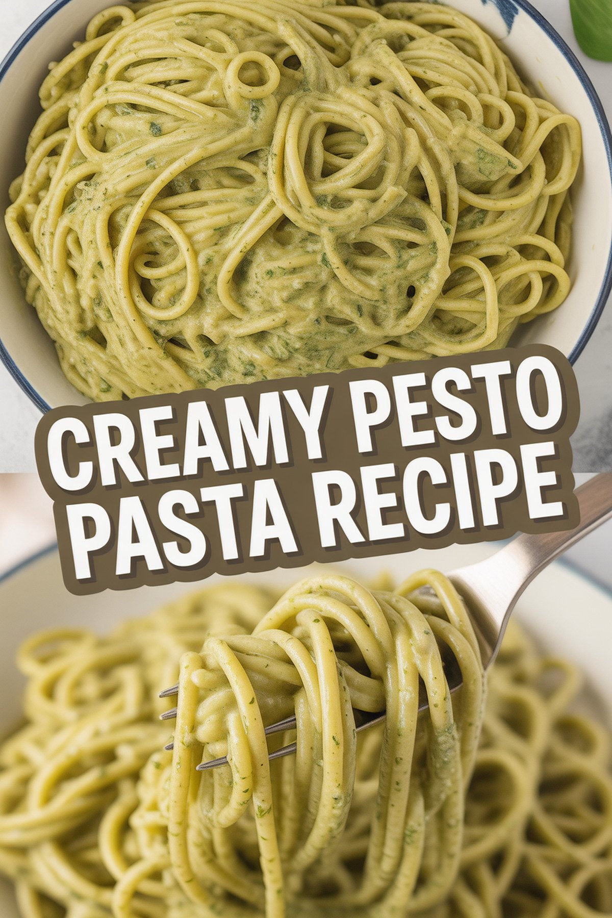 Creamy Pesto Pasta Recipe recipe idea in stylish layout