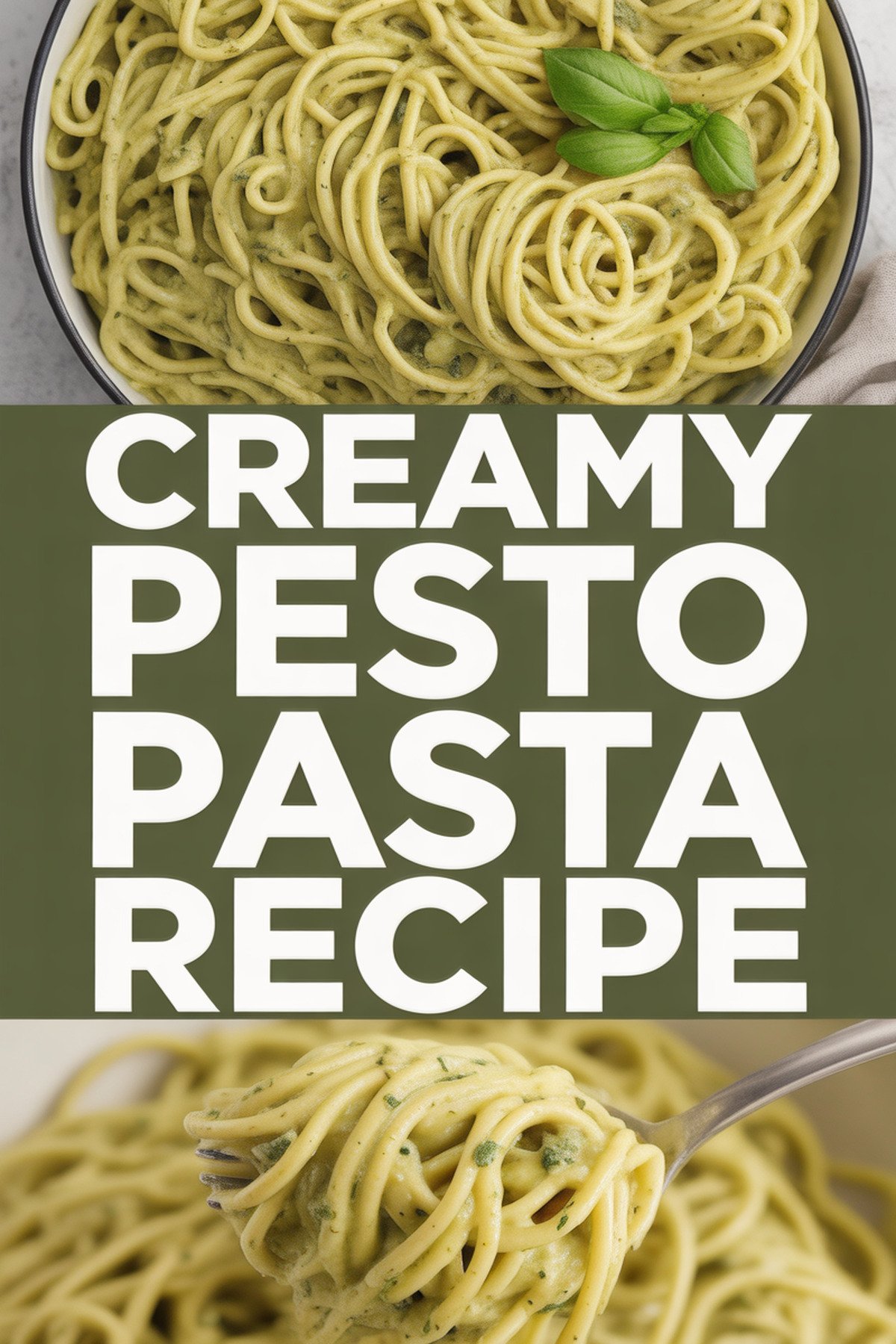 Creamy Pesto Pasta Recipe recipe idea in stylish layout