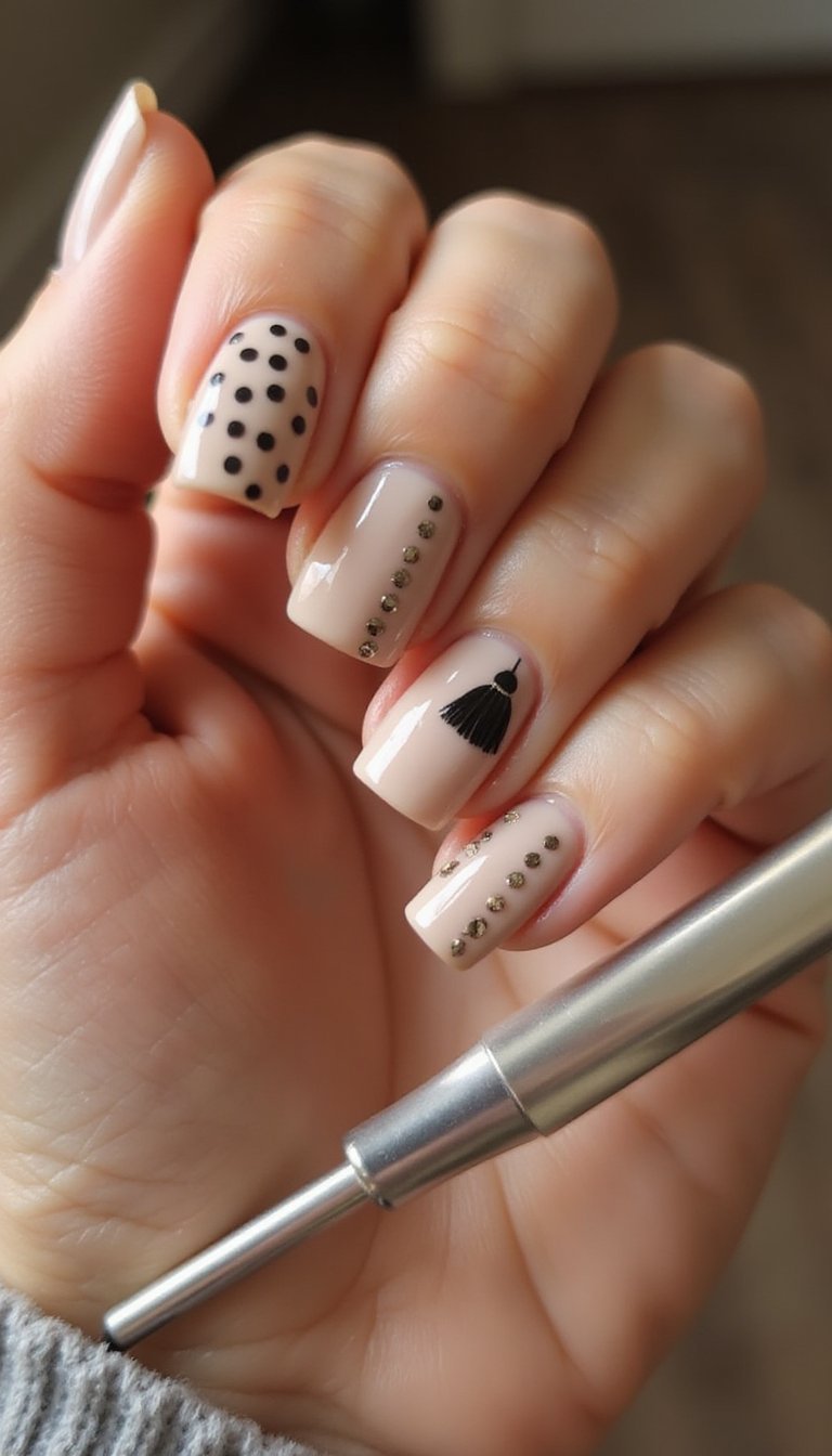 Cap And Tassel Stamping For Quick Salon Looks