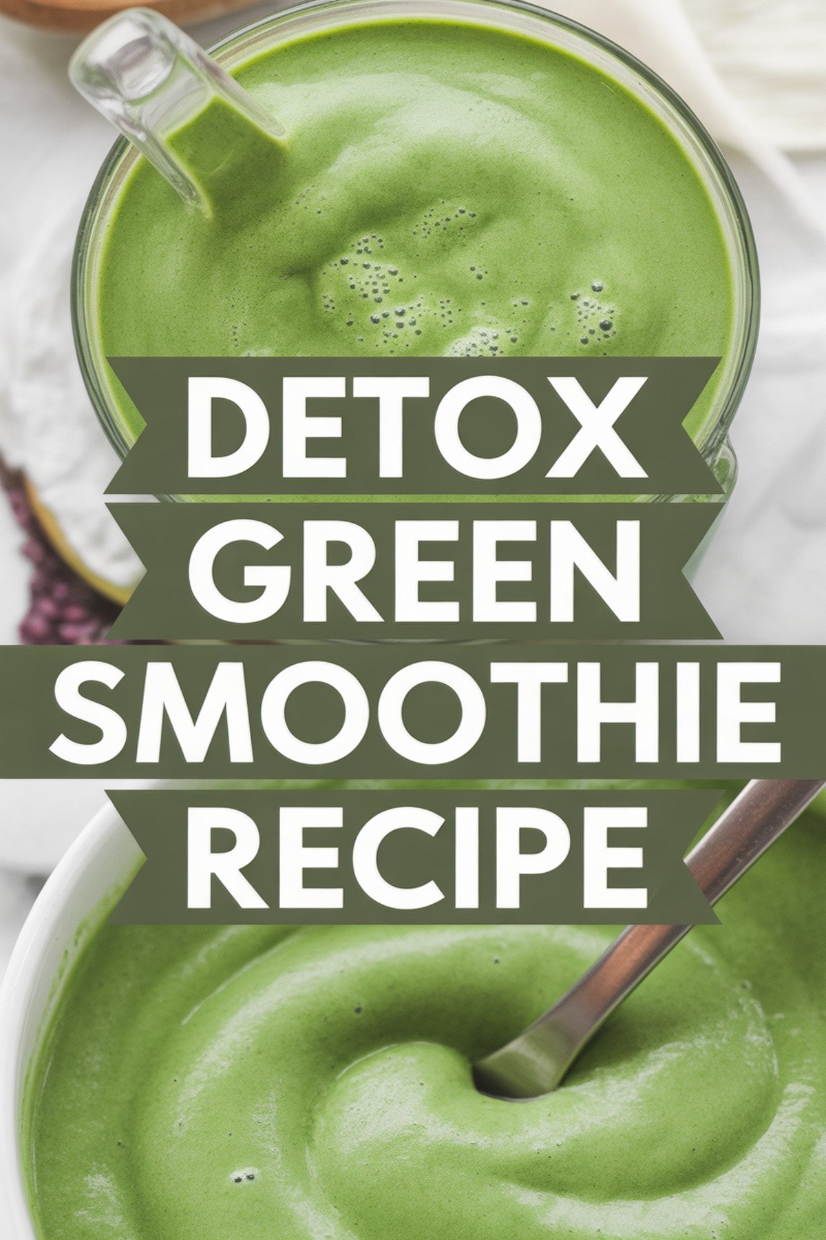 Detox Green Smoothie Recipe recipe idea in stylish layout