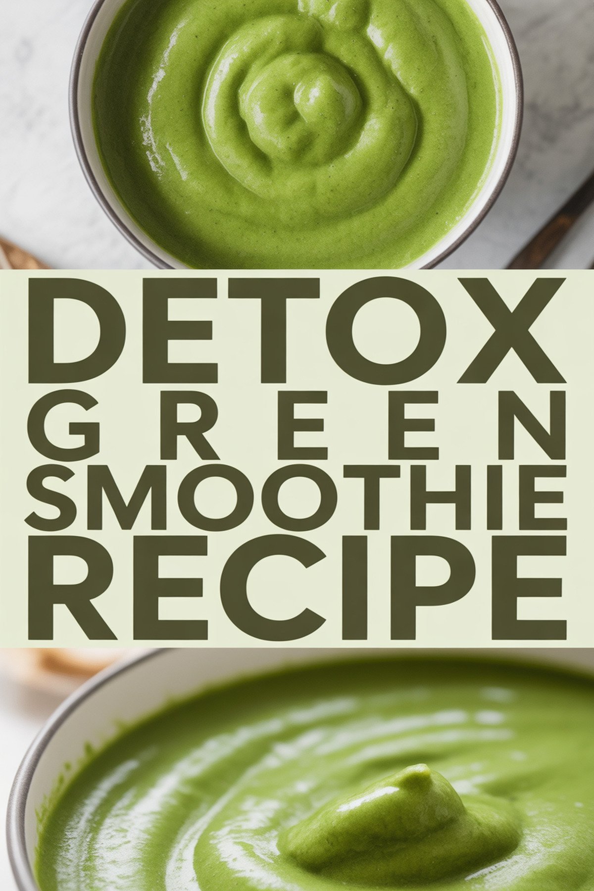 Detox Green Smoothie Recipe recipe idea in stylish layout