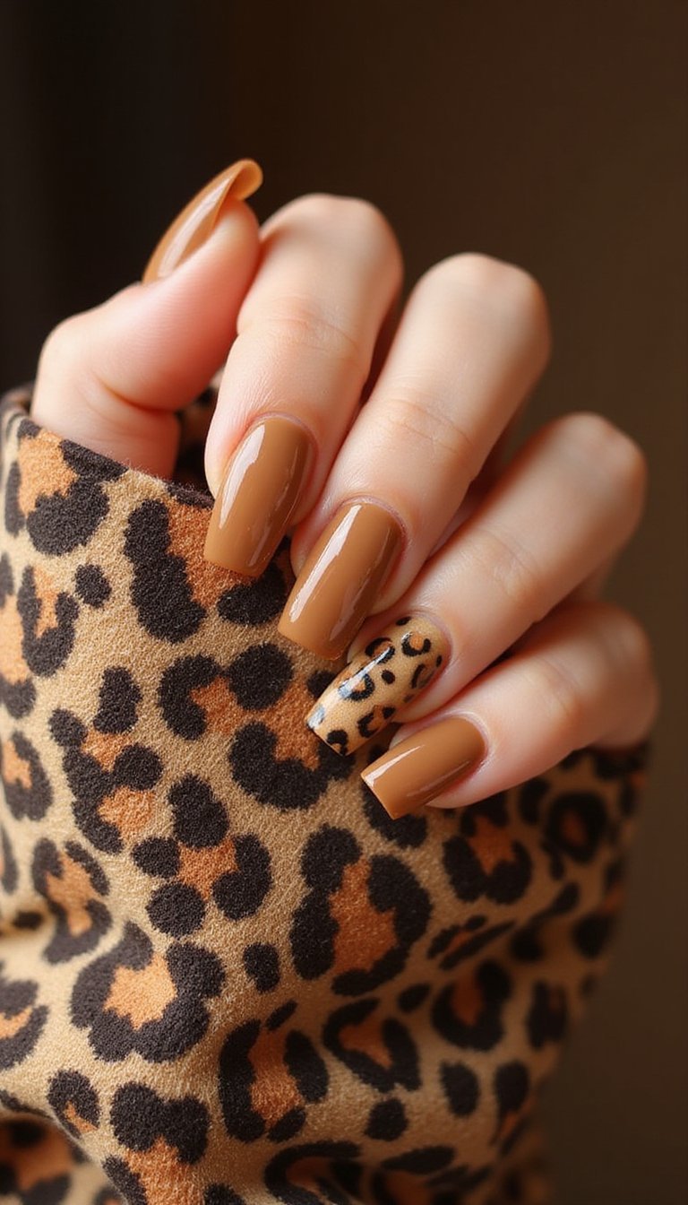Jelly Leopard Accents For Subtle Animal Print