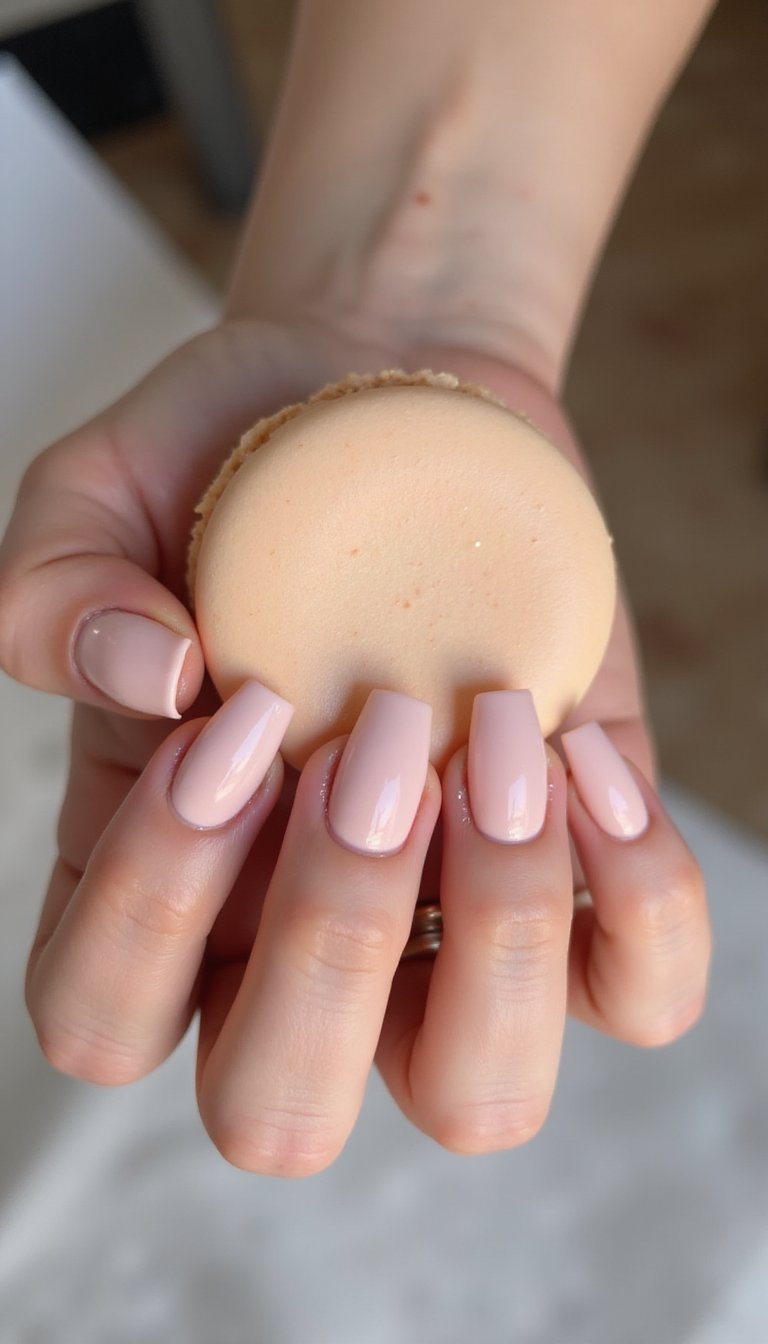 Pastel Dream Jelly Nails With Soft Sparkle