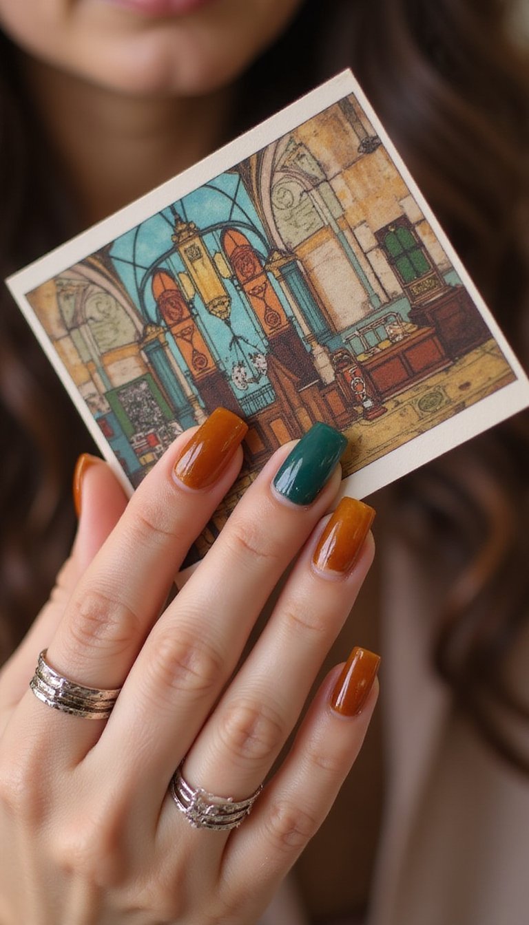 Stained Glass Jelly For Colorful Paneled Nails