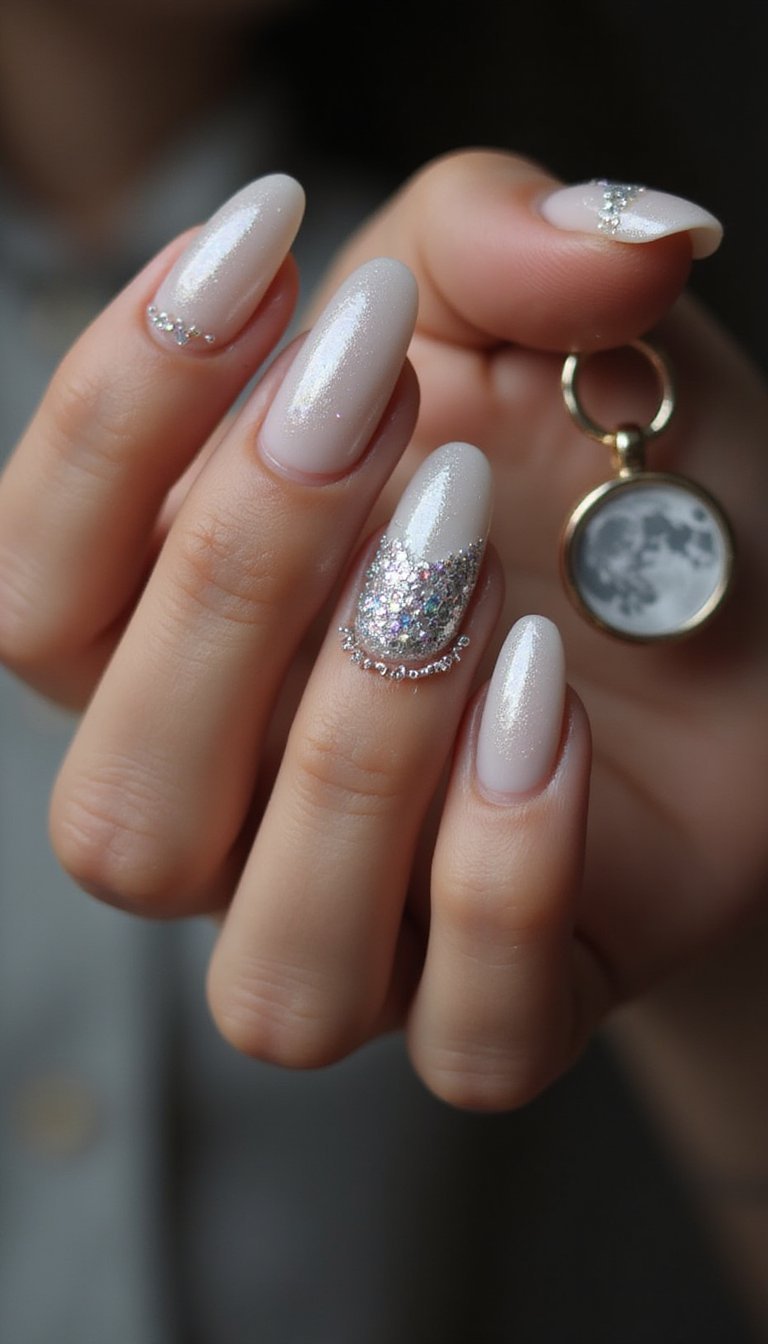 Blended Opal And Chrome For Moonlight Effect