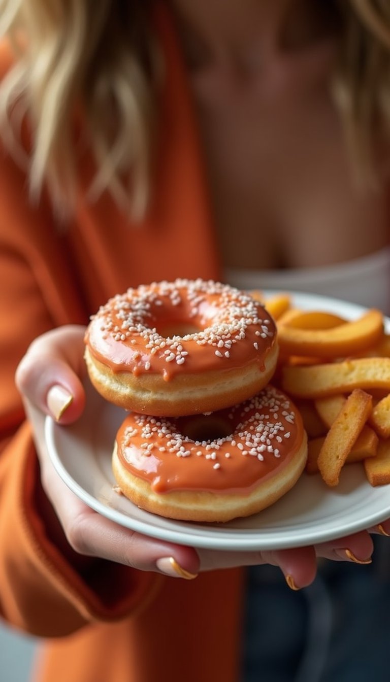Glazed Donut Ombre With Team Colors