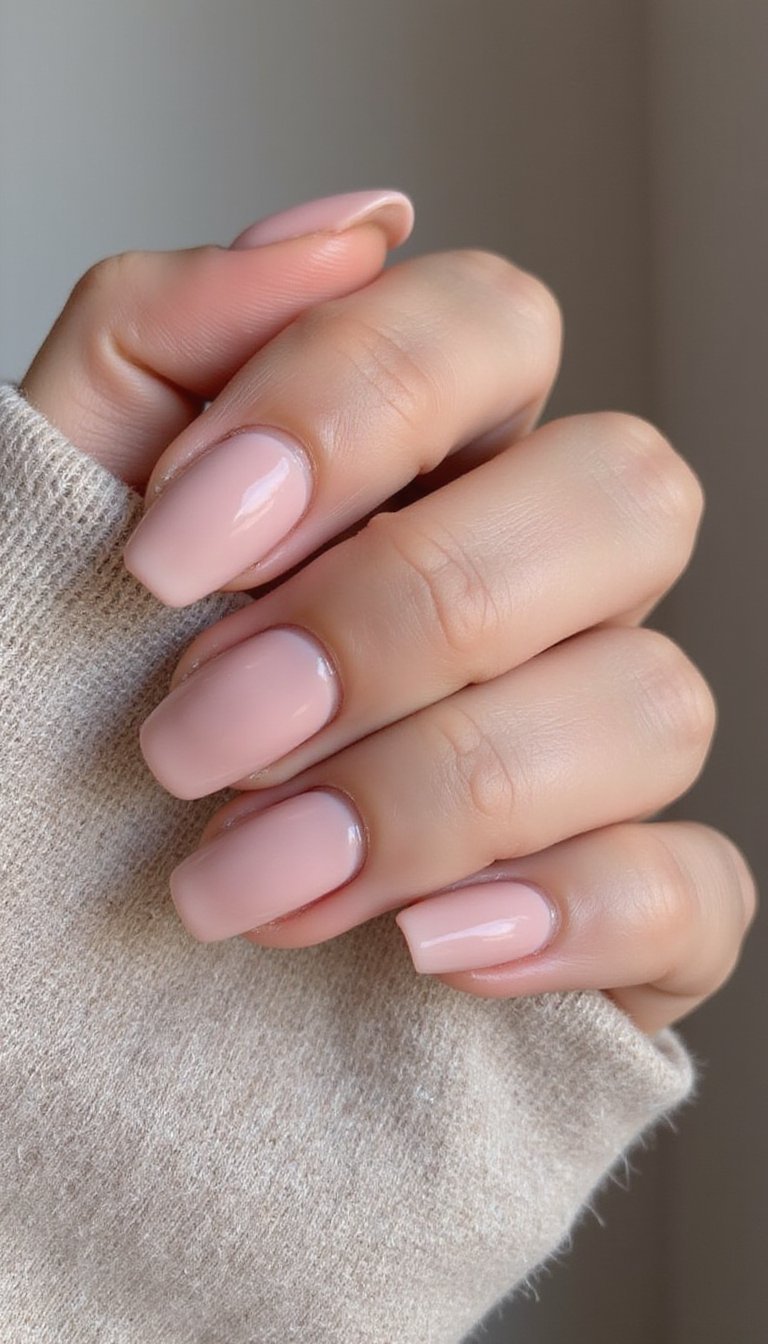 Satin Glazed Donut Nails For Soft, Subtle Sheen