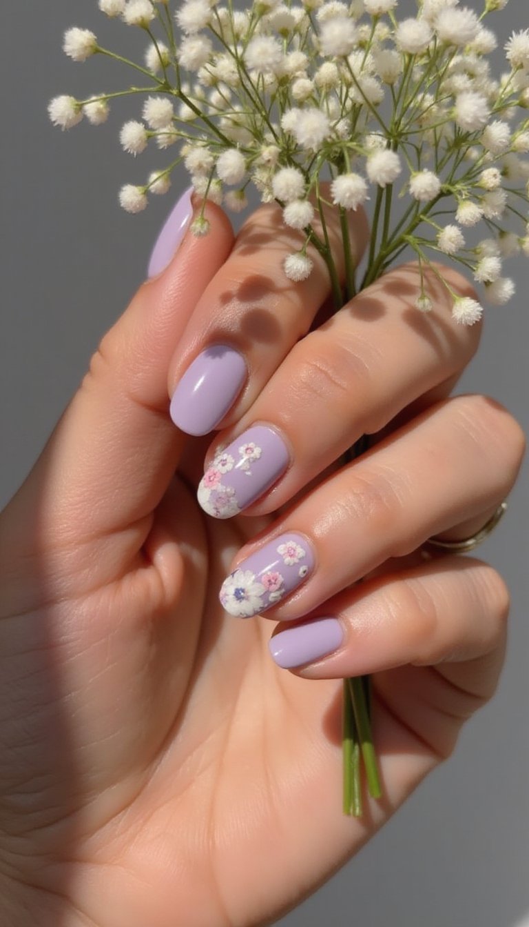 Lavender Floral Accent For Romantic Touch