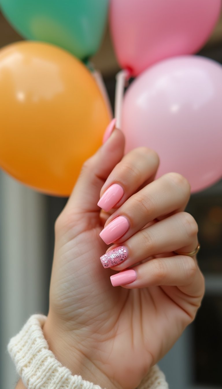 Candy Color Mix With High-Gloss Finish