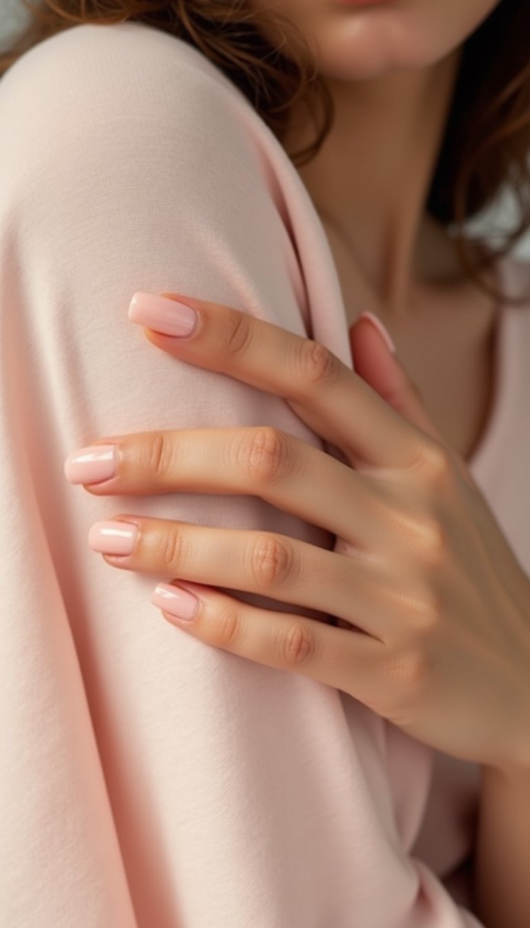 Cream Pink Gloss For Soft Professional Appeal