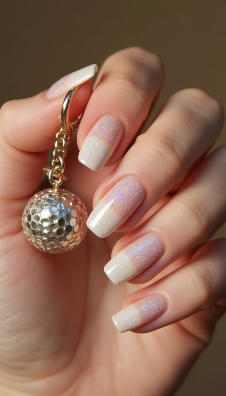 Holographic Pastel Tips For Rainbow Flashes