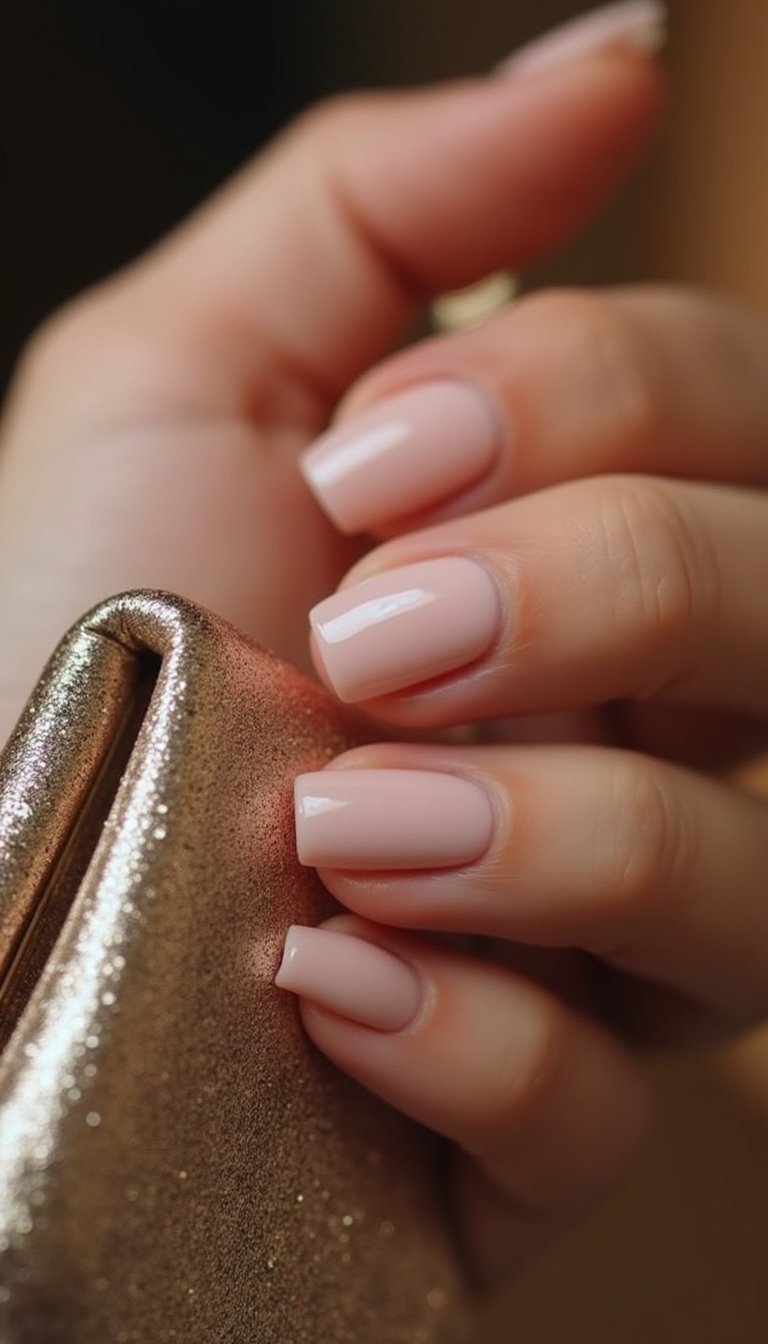 Soft Blush Chrome For Modern Romance