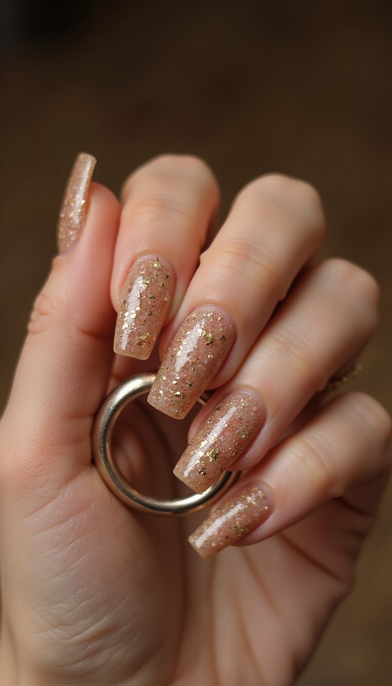 Chunky Sugar Mix With Delicate Foil Accents