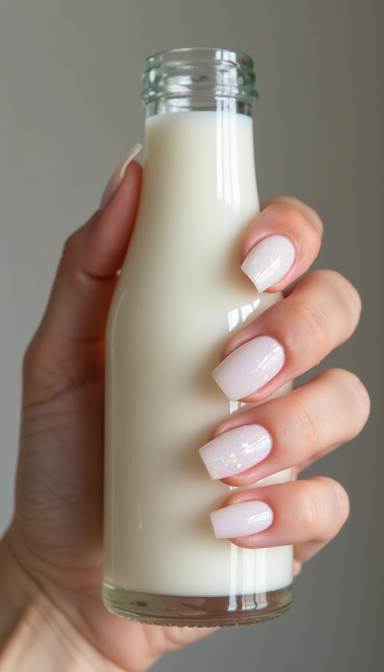 Milky Jelly Base With Soft Sugar Sparkle