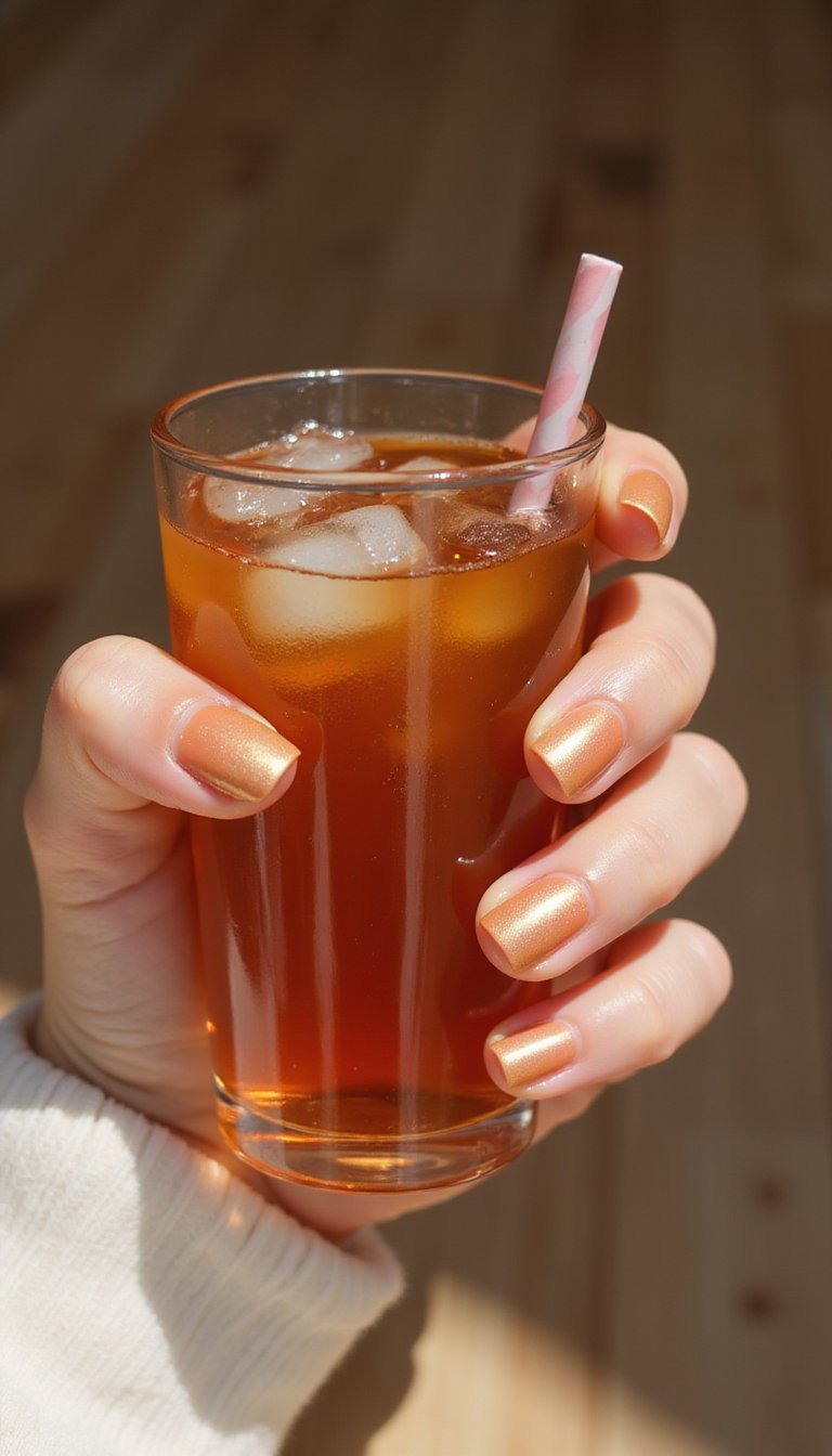 Glazed Chrome Aura With Sheer Jelly Base