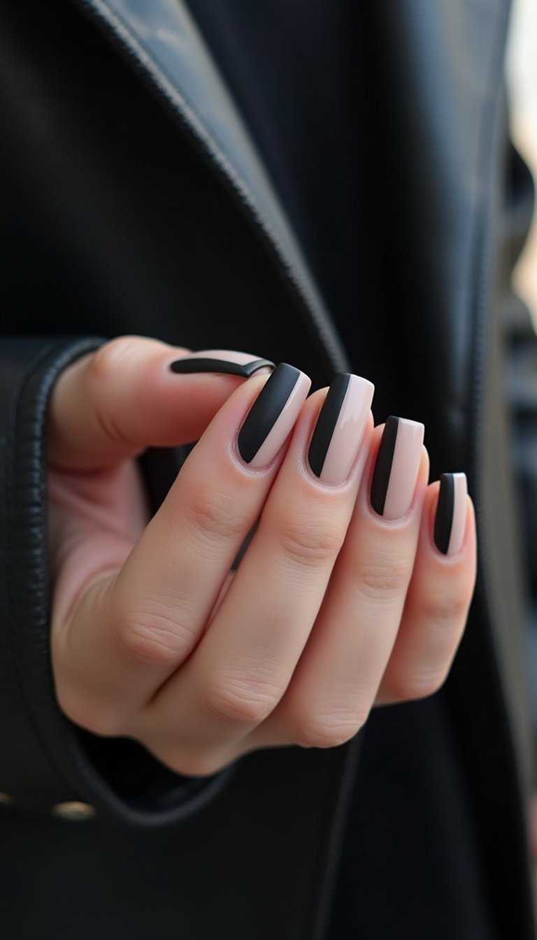 Matte Black V Tips With Satin Finish