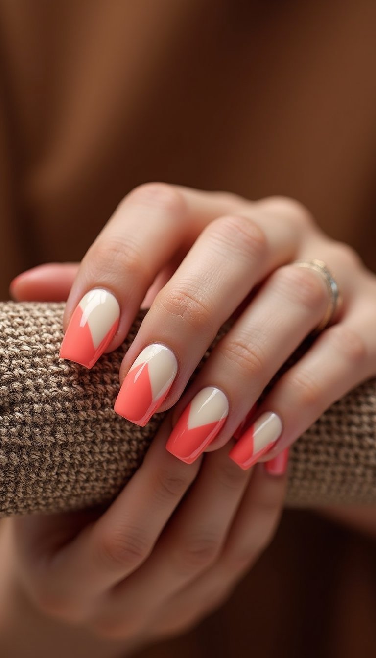 Two Tone Diagonal V French Remix