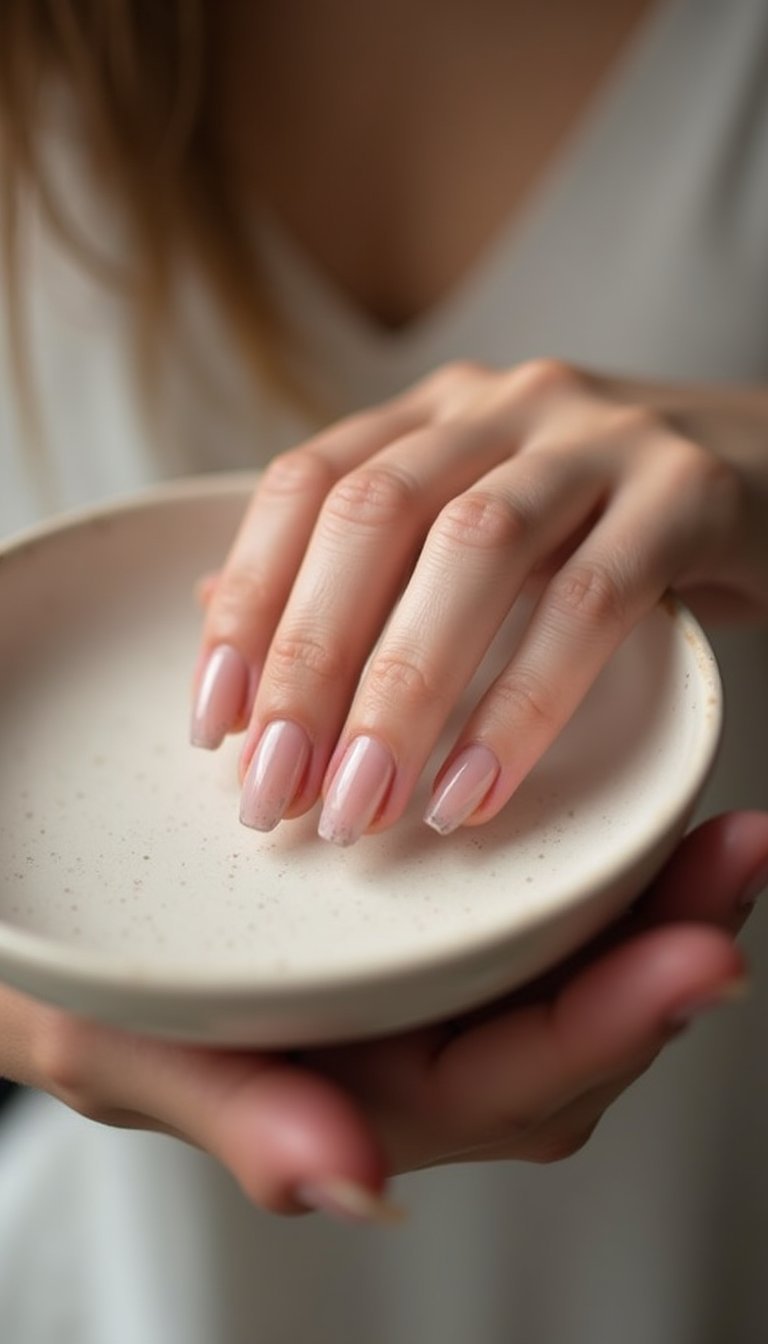 Minimalist Negative Space Velvet Cat Eye Lines