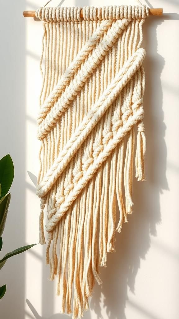 Wavy diagonal pattern that plays with movement