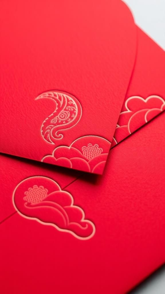 Layered paisley and cloud pattern with embossed sheen