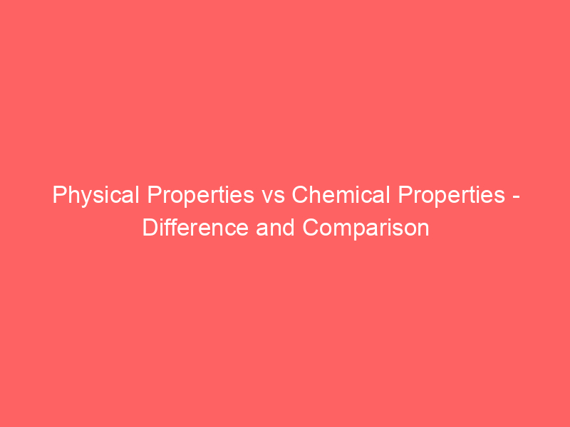 Organic vs Inorganic Compounds – Difference and Comparison