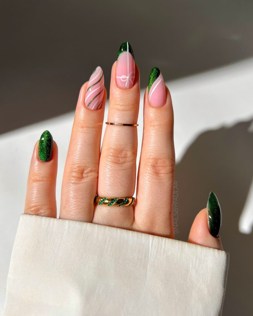 00013 Acrylic Winter Nails