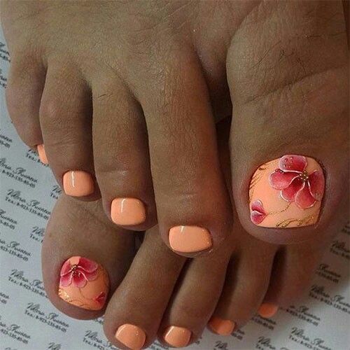 Stunning Summer Coral Toe Nail Designs for a Vibrant Seasonal Look