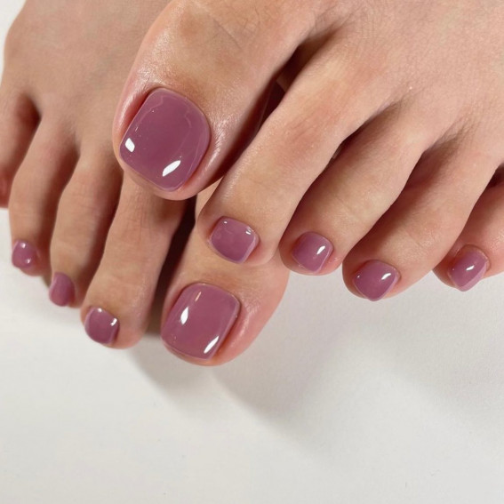 wedding toe nails