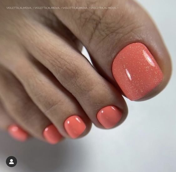 Stunning Summer Coral Toe Nail Designs for a Vibrant Seasonal Look