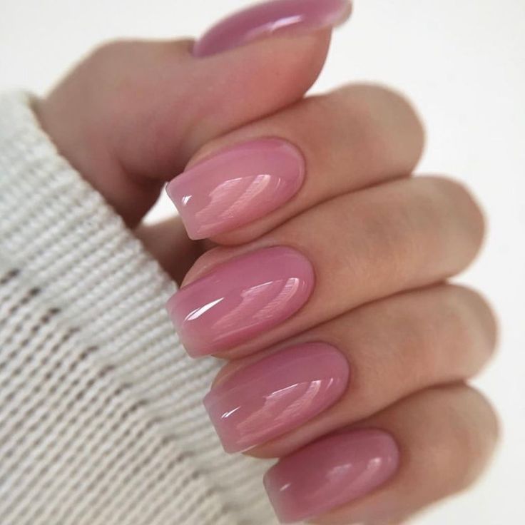 15 Lovely Natural Pink Nail Ideas
