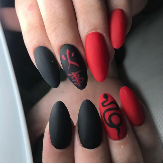 19 Ravishing Red Nail Design Ideas