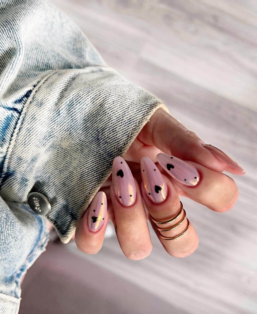 heart nails 17