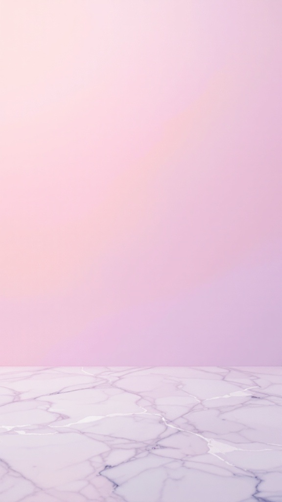 Pastel gradient background with a marble texture