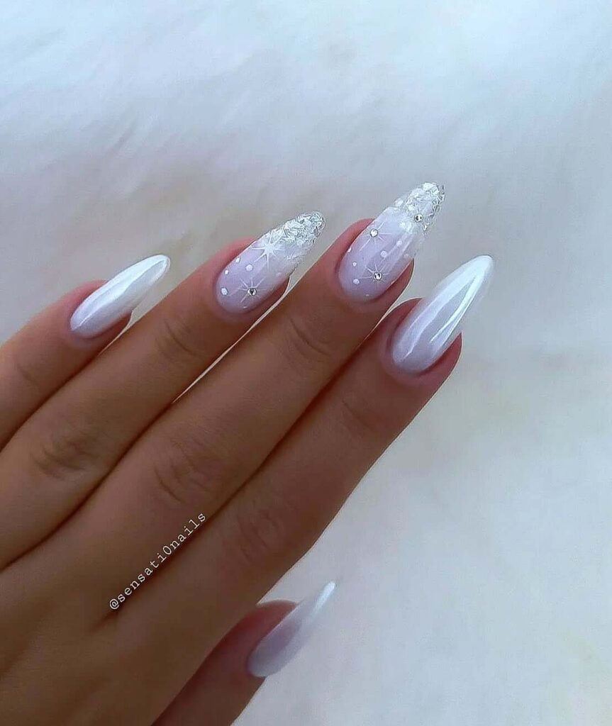 white nails 25